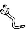 RENAU 5000394638 Exhaust Pipe